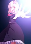  blonde_hair fang hair_ribbon light omaehadareda-uso red_eyes ribbon rumia short_hair solo touhou 