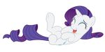  2013 alpha_channel bigger_version_at_the_source bioniclegahlok cute cutie_mark equine eyes_closed eyeshadow female feral friendship_is_magic hair horn horse laugh lying makeup mamandil my_little_pony open_mouth plain_background pony purple_hair rarity_(mlp) smile solo tongue transparent_background unicorn white_fur 