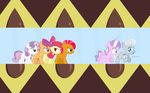  babs_seed_(mlp) cub cutie_mark_crusaders_(mlp) diamond_tiara_(mlp) dm29 equine eyes_closed female feral friendship_is_magic green_eyes hair horn horse long_hair mammal my_little_pony necklace pegasus pony purple_hair red_hair scootaloo_(mlp) silver_spoon_(mlp) sweetie_belle_(mlp) two_tone_hair unicorn wings young 