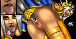  breasts equine female feral hair horse human interspecies male mammal nipples penis pussy shina_(artist) thighs tongue tongue_out video_games warcraft world_of_warcraft 