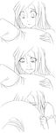  1girl comic crying crying_with_eyes_open detached_sleeves dragon&#039;s_crown dragon&#39;s_crown dragon&#x27;s_crown dragon's_crown hat hat_removed headwear_removed highres long_hair matsu-sensei monochrome silent_comic solo sorceress_(dragon&#039;s_crown) sorceress_(dragon&#39;s_crown) sorceress_(dragon&#x27;s_crown) sorceress_(dragon's_crown) tears witch_hat 