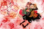  bad_id bad_pixiv_id destroyb heart komeiji_koishi komeiji_satori multiple_girls petals siblings sisters touhou wallpaper 