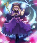  bow bug butterfly dress elbow_gloves eva_beatrice gloves hat iiru insect pink_bow solo thighhighs umineko_no_naku_koro_ni wand 