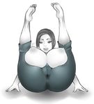  bib_boobs camel_toe human not_furry super_smash_bros tagme wii wii_fit_trainer 