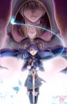  blue_eyes blue_hair butterfly fire_emblem fire_emblem:_kakusei kumikoala looking_at_viewer lucina my_unit my_unit_(fire_emblem:_kakusei) sword weapon 