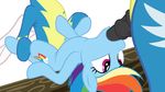  animated equine female friendship_is_magic horse my_little_pony pony rainbow_dash_(mlp) taharon wonderbolts_(mlp) 