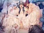  3girls asagiri bellona_seianus breasts bukkake cum cum_in_mouth cum_in_pussy cum_on_ass cum_on_body cum_on_breasts cum_on_hair cum_on_lower_body cum_on_upper_body facial fat fat_man fucked_silly group_sex incest juno_augusta large_breasts lilith-soft minerva_augusta monster multiple_girls nipples nude onna_kentoushi_minerva_monster_colosseum orgy penis sex siblings sisters testicles vaginal x-ray 