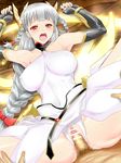  1girl bar_censor blush boots braid breasts censored dress earrings elbow_gloves erection gloves hair_ornament hetero jewelry large_breasts light_valkyrie_(p&amp;d) long_hair md5_mismatch navel nipples nude open_mouth penis pubic_hair pussy pussy_juice puzzle_&amp;_dragons red_eyes silver_hair solo_focus tri_braids tsuwabuki-san vaginal valkyrie valkyrie_(p&amp;d) veins very_long_hair wings 