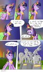  abrr2000 applejack_(mlp) comic crown crying cutie_mark dialog dress english_text equine female feral fluttershy_(mlp) friendship_is_magic horn horse mammal my_little_pony outside pinkie_pie_(mlp) pony rainbow_dash_(mlp) rarity_(mlp) sculpture solo stars statue tears text twilight_sparkle_(mlp) unicorn winged_unicorn wings 
