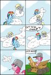  box ciriliko cloud comic creeper cutie_mark derpy_hooves_(mlp) dialog english_text equine female feral friendship_is_magic group hair horse mammal minecraft multi-colored_hair my_little_pony pegasus pinkie_pie_(mlp) pony pot rainbow_dash_(mlp) rainbow_hair rock sky text video_games wings 