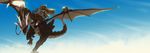  dragon dualscreen goggles hatsuga_(dmaigmai) original sky 