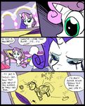  blue_eyes comic crying cub dialog english_text equine eyes female feral friendship_is_magic fur hair horn horse inside mammal metal_(artist) my_little_pony pony purple_hair rarity_(mlp) sad sweetie_belle_(mlp) text two_tone_hair unicorn white_fur young 