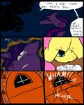  blue_eyes comic cutie_mark dialog door english_text equine eyes female feral fluttershy_(mlp) friendship_is_magic fur group hair horn horse inside lying magic mammal metal_(artist) my_little_pony outside pegasus pink_hair pony purple_eyes purple_fur purple_hair tears text twigiht_sparkle_(mlp) twilight_sparkle_(mlp) unicorn wings yellow_fur 