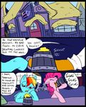  blue_fur building comic dialog drink english_text equine eyes female feral friendship_is_magic fur hair horse inside mammal metal_(artist) multi-colored_hair my_little_pony pegasus pink_fur pink_hair pinkie_pie_(mlp) pony purple_eyes raibow_dash_(mlp) rainbow_dash_(mlp) rainbow_hair sad text wings 