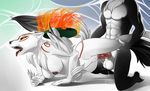  &#332;kami ?kami abs abstract_background all_fours amaterasu amber_eyes anthro areola balls barefoot big_breasts big_penis black_fur black_nipples black_sclera breasts canine chest_tuft cum cum_in_pussy cum_inside deity duo erection fangs female female_ejaculation fire from_behind fur hanging_breasts humanoid_penis jonas-pride leg_grab male mammal mane messy multicolor_fur navel nipples nude open_mouth orgasm paws penetration penis pussy pussy_juice raised_leg rule_64 sex side_boob side_view straight teeth tongue tongue_out tuft two_tone_fur vaginal vaginal_penetration vein video_games white_fur wolf yellow_eyes 