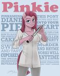  anthro anthrofied blue_eyes english_text equine female friendship_is_magic fur hair horse lemon-devil looking_at_viewer mammal my_little_pony pink_fur pink_hair pinkamena_(mlp) pinkie_pie_(mlp) pony solo text wall_of_text 