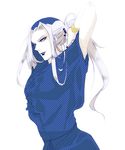  alternate_costume androgynous bad_id bad_pixiv_id black_lipstick bracelet burizaga hair_up hood jewelry jojo_no_kimyou_na_bouken leone_abbacchio lipstick long_hair makeup male_focus nail_polish ponytail solo 