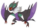  highres no_humans noivern official_art pokemon pokemon_(game) pokemon_xy yellow_sclera 