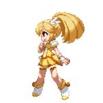  animated animated_gif bike_shorts blonde_hair boots bow cure_peace fighting_stance hair_flaps kise_yayoi long_hair lowres magical_girl pixel_art precure shorts shorts_under_skirt skirt smile_precure! solo takoyaki_neko-san tiara transparent_background yellow_bow yellow_eyes yellow_skirt 