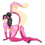  anus butt female looking_back lutari mammal mustelid neopets nude otter ponytail presenting pussy raised_tail shinazuka solo xana_dilanche 