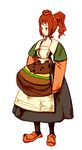  bag brown_hair chemist_(fft) dress final_fantasy final_fantasy_tactics idolmaster idolmaster_(classic) idolmaster_1 parody solo style_parody takatsuki_yayoi twintails zearthp 