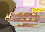  calendar_(object) doughnut emblem food kamen_rider kamen_rider_555 kamen_rider_agito_(series) kamen_rider_blade_(series) kamen_rider_dcd kamen_rider_den-o_(series) kamen_rider_fourze_(series) kamen_rider_hibiki_(series) kamen_rider_kabuto_(series) kamen_rider_kiva_(series) kamen_rider_kuuga_(series) kamen_rider_ooo_(series) kamen_rider_ryuki_(series) kamen_rider_w kamen_rider_wizard_(series) logo male_focus shop signature solo souma_haruto translated 