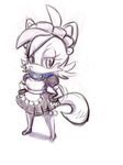  canine female fiona_fox fox freeflyspecter hedgehog maid maid_uniform mammal sega sonic_(series) 
