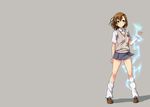  brown_eyes brown_hair misaka_mikoto nekomamire seifuku short_hair to_aru_kagaku_no_railgun to_aru_majutsu_no_index 