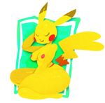  breasts female nintendo nipples pikachu pok&#233;mon pok&#233;morph pok&eacute;mon solo sunibee sweetsing video_games wide_hips 