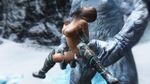  3d anthro breasts discombobulation female frost_troll human human_on_anthro interspecies leg_grab male mammal monster outside screencap sex snow straight the_elder_scrolls_v:_skyrim 