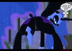  anus blush equine friendship_is_magic my_little_pony nightmare_moon_(mlp) pussy pussy_juice tiarawhy 