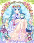  &gt;_&lt; :3 animal_ears aqua_eyes aqua_hair blue_eyes blue_hair blush_stickers bow cat_ears cat_tail chibi closed_eyes cosplay dango detached_sleeves dress floating_hair flower food gloves green_eyes green_hair hair_bow hair_flower hair_ornament hat hatsune_miku head_wreath headset highres kurone_kuroneko little_red_riding_hood little_red_riding_hood_(grimm) little_red_riding_hood_(grimm)_(cosplay) long_hair magnet_(vocaloid) md5_mismatch medal mikuzukin_(module) multiple_girls necktie one_eye_closed open_mouth peaked_cap pink_eyes pink_hair pointing project_diva_(series) project_diva_2nd sakura_miku senbon-zakura_(vocaloid) shinkai_shoujo_(vocaloid) skirt smile snowman tail thighhighs twintails very_long_hair vocaloid wagashi yuki_miku 