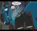  anus friendship_is_magic insect my_little_pony pussy queen_chrysalis_(mlp) shackles tiarawhy 