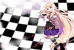  blue_eyes exit_tunes flute fujima_takuya highres ia_(vocaloid) instrument long_hair pink_hair very_long_hair vocaloid 