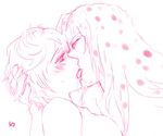  1boy 1girl blush breasts diavolo father_and_daughter female incest jojo_no_kimyou_na_bouken kiss lilyro long_hair male saliva short_hair spoilers trish_una vento_aureo 