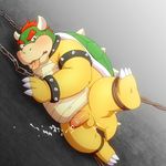  3_toes anime anus balls bdsm beige_skin blush bondage bound bowser chain chubby claws collar crying cum cum_in_ass cum_inside cum_on_floor cum_on_leg cum_on_penis cum_on_tail cum_string dragon erection green_skin hair hindpaw horn humanoid_penis japanese koopa lizard looking_down lying male mario_bros messy nintendo nude open_mouth orgasm overweight paws penis penta002 pink_skin red_eyebrows red_eyes red_hair reptile rope saliva scalie shadow sharp_teeth shell shiny short_hair skin snot solo spiked_bracelet spiked_collar spikes spread_legs spreading squint sweat tears teeth thick_thighs thighs tongue tongue_out turtle uncut unknown_artist video_games white_eyes white_horn wristband yellow_skin 