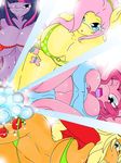  anthrofied applejack_(mlp) big_breasts breasts equine female fluttershy_(mlp) friendship_is_magic handmantoot horse mammal my_little_pony pinkie_pie_(mlp) pony twilight_sparkle_(mlp) 