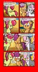  2013 ??? amber_eyes apple_bloom_(mlp) blush bow comic cub cutie_mark_crusaders_(mlp) dialog english_text equine female feral friendship_is_magic fur green_eyes hair horn horse mammal my_little_pony pegasus pink_hair pony purple_eyes purple_hair red_hair scootaloo_(mlp) sweetie_belle_(mlp) text theburningdonut two_tone_hair unicorn white_fur wings young 