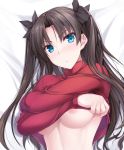  fate/stay_night ishtar_(fate/grand_order) naturalton shirt_lift tagme undressing 