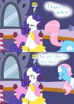  blue_fur cutie_mark dialog duo english_text equine eyes female feral friendship_is_magic fur hair horn horse inside kryptchild lotus_(mlp) mammal my_little_pony pink_hair pony purple_hair rarity_(mlp) smile snails_(mlp) text unicorn white_fur 