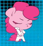  abstract_background animated anthro anthrofied atryl chibi clothed clothing disco equine eyes_closed female friendship_is_magic fur hair horse long_hair mammal my_little_pony pink_fur pink_hair pinkie_pie_(mlp) pony solo 