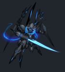  ganesagi mecha no_humans tagme weapon 