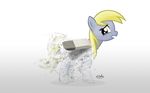  blonde_hair crying derpy_hooves_(mlp) equine eraser female feral friendship_is_magic hair hooves horse long_hair mammal my_little_pony never_forget pegasus plain_background pony sad solo sterlingpony twitter white_background wings yellow_eyes 