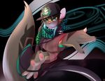  blue_eyes gangster glowing hat hi_res jacket looking_at_viewer male mammal pink_nose rodent rudragon solo squirrel 