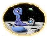  blue_hair crossover crown cutie_mark equine female feral friendship_is_magic hair hereticofdune horn horse long_hair mammal moon my_little_pony night plain_background pony portal portal_(series) princess_luna_(mlp) smile solo space_core stars transparent_background valve wheatley winged_unicorn wings 