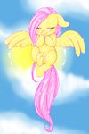 equine female feral fluttershy_(mlp) friendship_is_magic gemwist horse mammal my_little_pony pegasus pony wings 