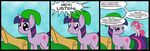  annoyed blue_eyes comic crossover cutie_mark duo english_text equine female feral friendship_is_magic fur hair hat horn horse long_hair mammal map multi-colored_hair my_little_pony pink_body pink_fur pink_hair pinkie_pie_(mlp) pinkie_pie_out_of_fucking_nowhere pony purple_body purple_eyes purple_hair short_hair speccysy text the_legend_of_zelda twilight_sparkle_(mlp) unicorn video_games wings 