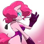 anthrofied big_breasts blue_eyes breasts equine female friendship_is_magic hair horse mammal my_little_pony pink_hair pinkie_pie_(mlp) pony side_boob slypon whip 