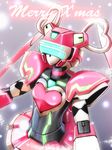  armor bad_id bad_pixiv_id bodysuit christmas eblmeka fei-yen machinery no_humans pink_bodysuit robot solo upper_body virtual_on 