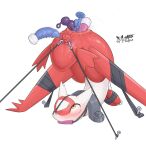 ackee anal_prolapse blush bodily_fluids bound dildo dildo_in_pussy dildo_insertion eye_roll eyelashes female feral fur gag gagged generation_3_pokemon genital_fluids genitals hi_res latias legendary_pokemon multicolored_body multicolored_fur nintendo penetration pokemon pokemon_(species) prolapse pupils pussy red_body sex_toy sex_toy_in_pussy sex_toy_insertion simple_background solo tears vaginal vaginal_fluids vaginal_penetration white_background white_body white_fur wings